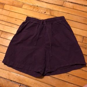Maroon Shorts (petite)